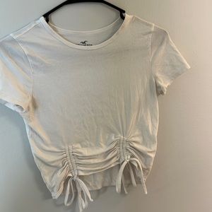Womens whit crop top size - small